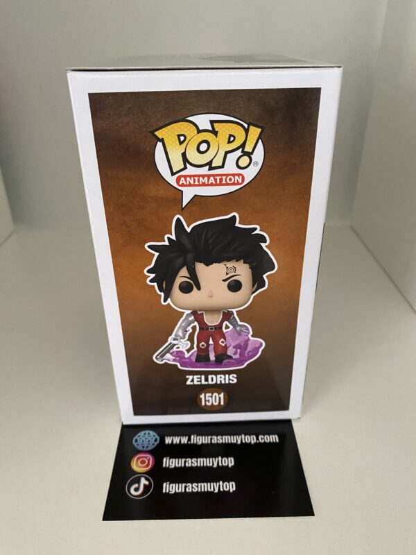 Funko Figura POP The Seven Deadly Sins Zeldris 1501 - Imagen 4