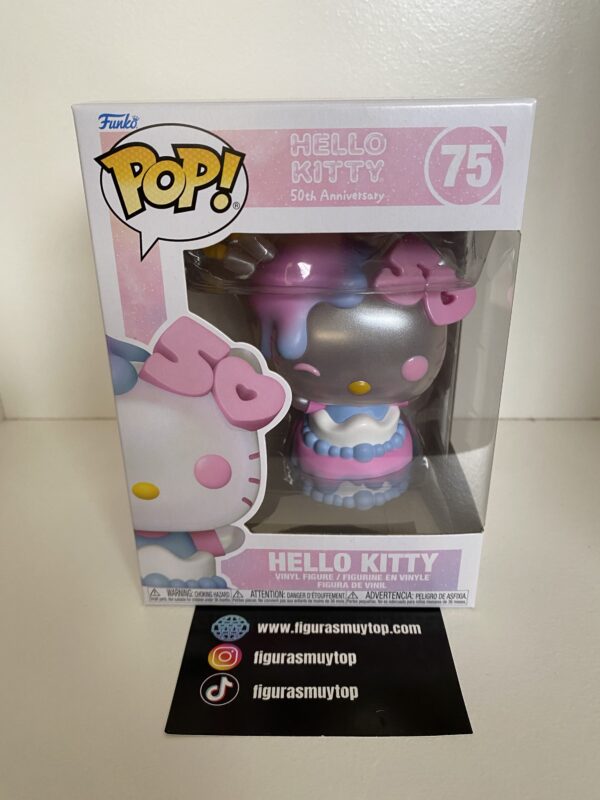 Funko Figura POP Sanrio 50th Anniversary Hello Kitty 75 - Imagen 2