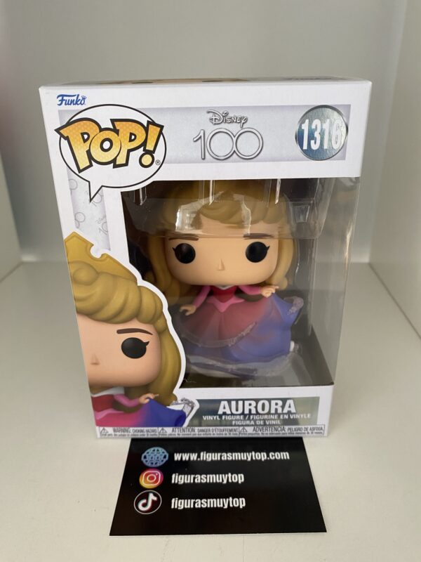 Funko POP Princesas Disney Aurora 1316 - Imagen 2