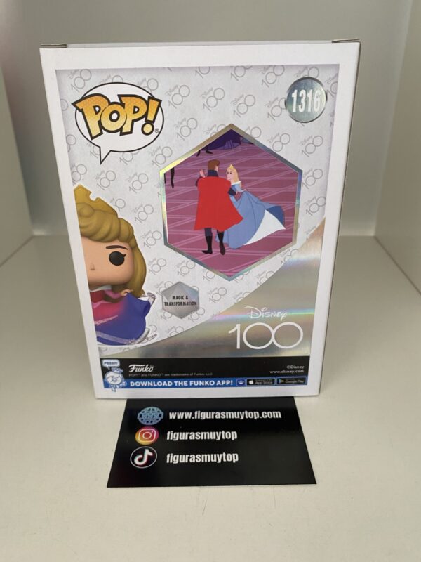 Funko POP Princesas Disney Aurora 1316 - Imagen 5