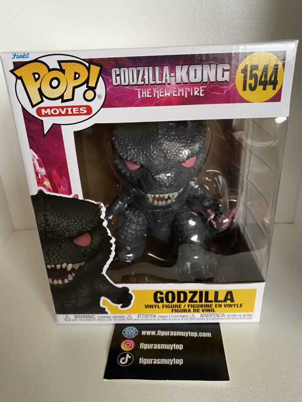 Funko Figura POP Super Godzilla y Kong El nuevo imperio Godzilla 1544 - Imagen 2