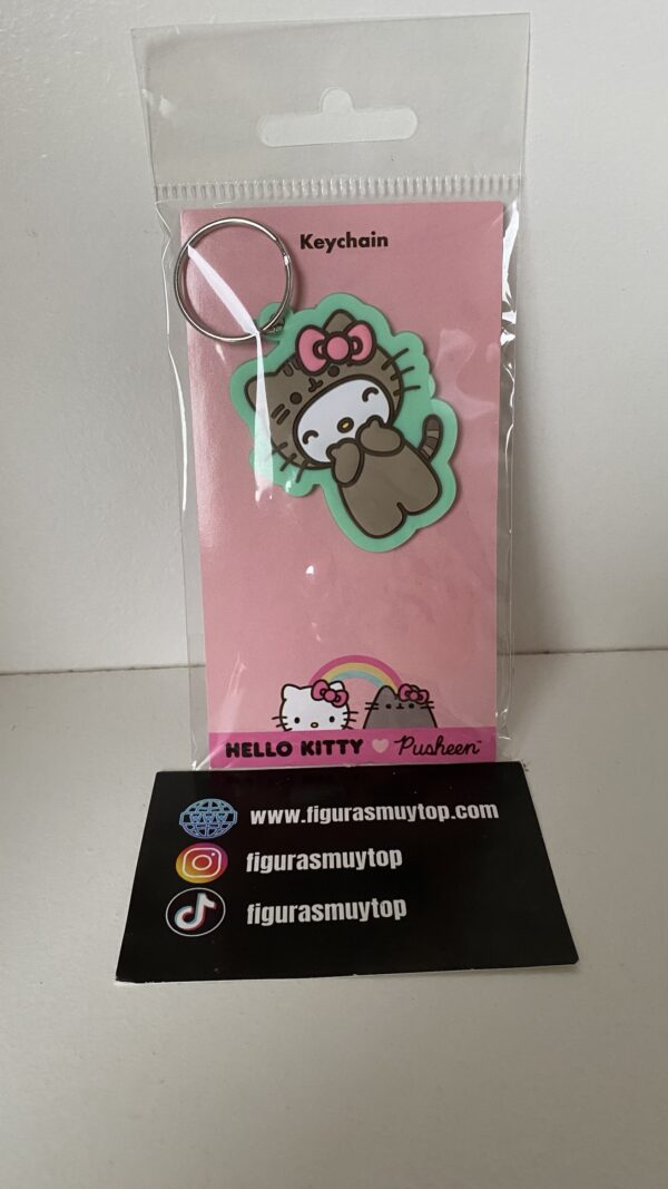 Llavero Hello Kitty Pusheen DRESS UP keyring - Imagen 3