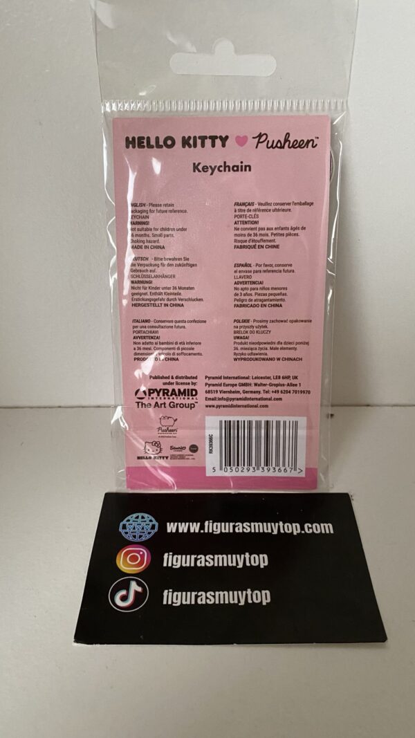 Llavero Hello Kitty Pusheen DRESS UP keyring - Imagen 4