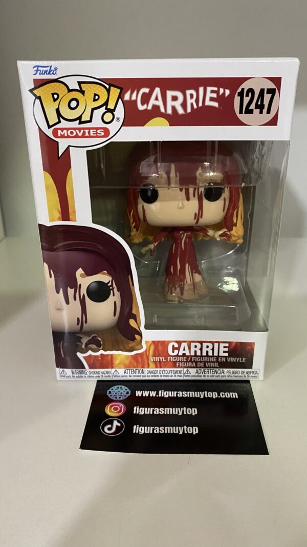 Funko POP! Carrie 1247 exclusivo Stephen King - Imagen 2