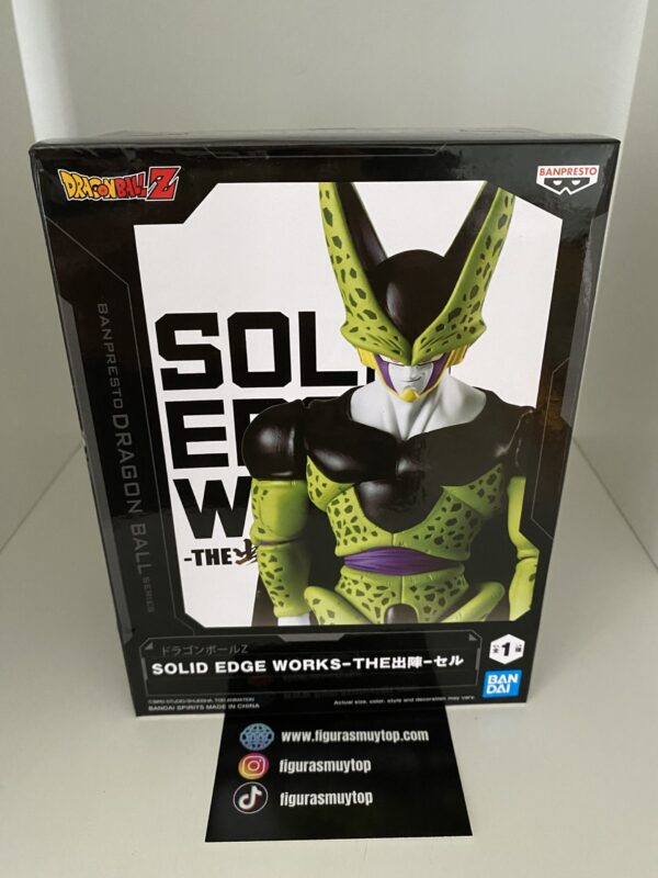 Figura Dragon ball Z  SOLID EDGE WORKS CELL 20cm