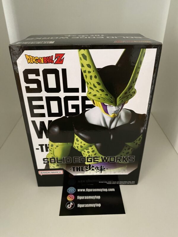 Figura Dragon ball Z  SOLID EDGE WORKS CELL 20cm - Imagen 4