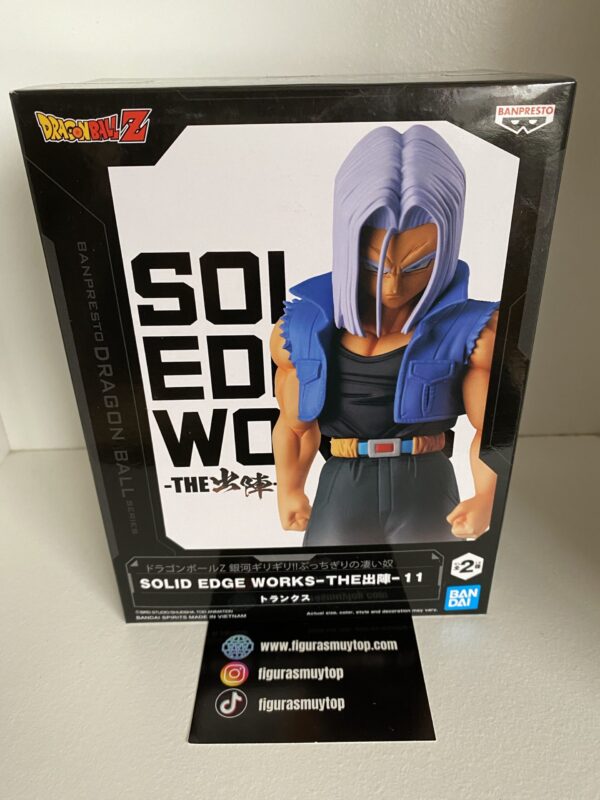 Figura Dragon ball Z Solid edge works Vol.11 Versión A: TRUNKS 20 cm - Imagen 2
