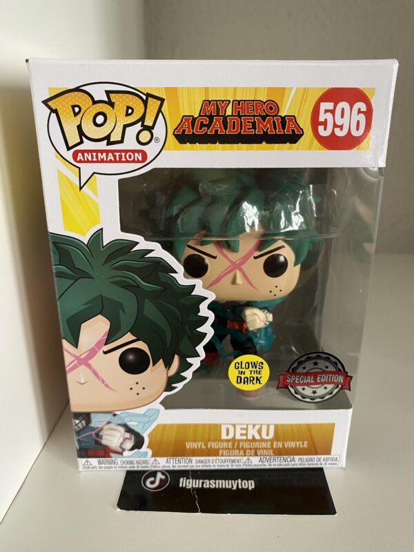Funko POP Deku 596 EXCLUSIVO  glows in the dark special edition My hero academia