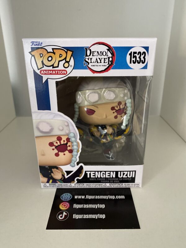 Funko POP Demon Slayer Kimetsu no Yaiba Tengen Uzui 1533 - Imagen 2