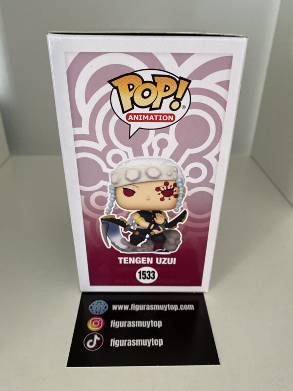 Funko POP Demon Slayer Kimetsu no Yaiba Tengen Uzui 1533 - Imagen 4