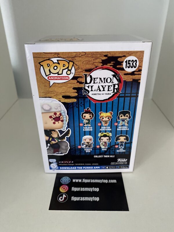 Funko POP Demon Slayer Kimetsu no Yaiba Tengen Uzui 1533 - Imagen 5