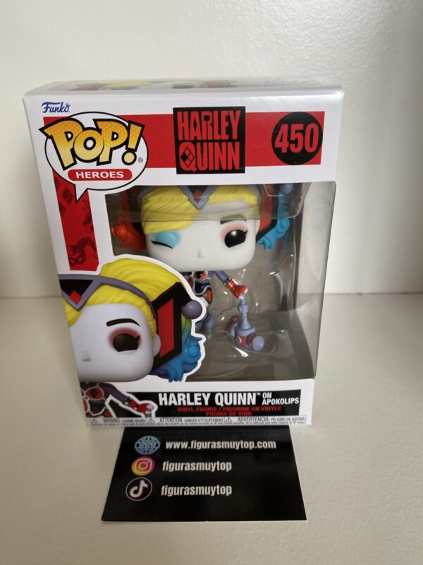 Funko Figura POP DC Comics Harley Quinn Apokolips 450 - Imagen 2