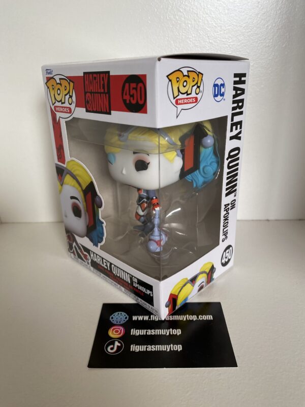 Funko Figura POP DC Comics Harley Quinn Apokolips 450 - Imagen 3