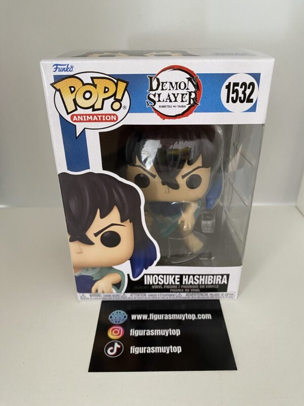 Funko Figura POP Demon Slayer Kimetsu no Yaiba Inosuke Hashibira 1532 - Imagen 2