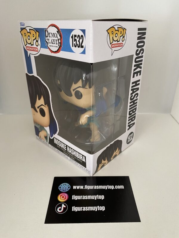 Funko Figura POP Demon Slayer Kimetsu no Yaiba Inosuke Hashibira 1532 - Imagen 3