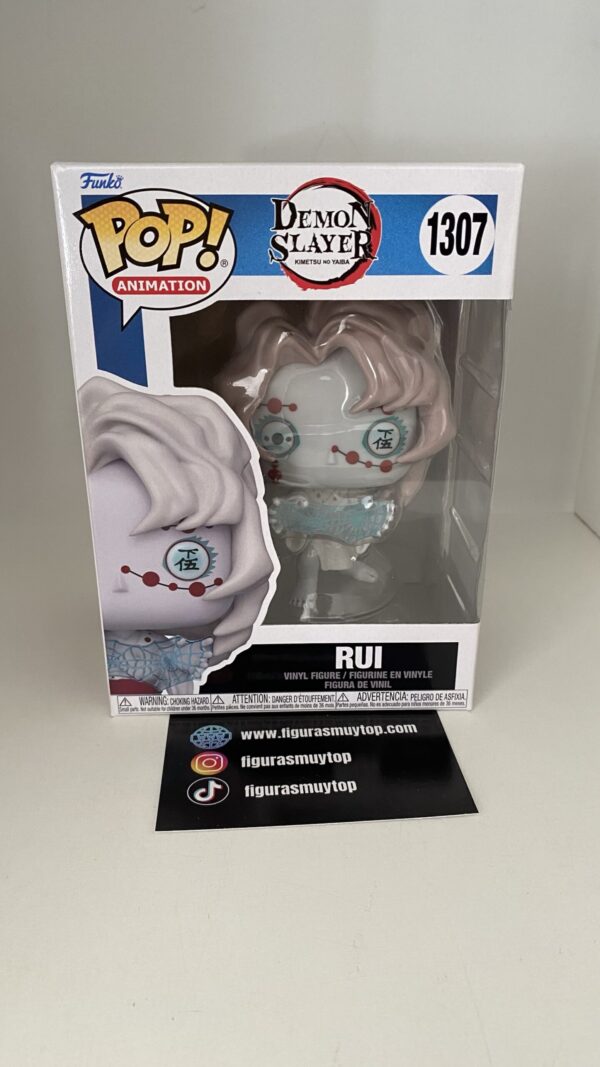 Funko POP Demon Slayer Demon Rui 1307 - Imagen 2