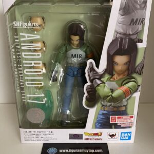 Figura SH Figuarts ANDROIDE 17 UNIVERSE SURVIVAL SAGA FIGURA