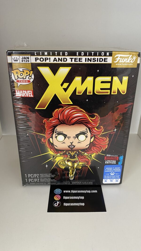 Funko POP tees Marvel x-men Dark phoenix CAMISETA XL - Imagen 2