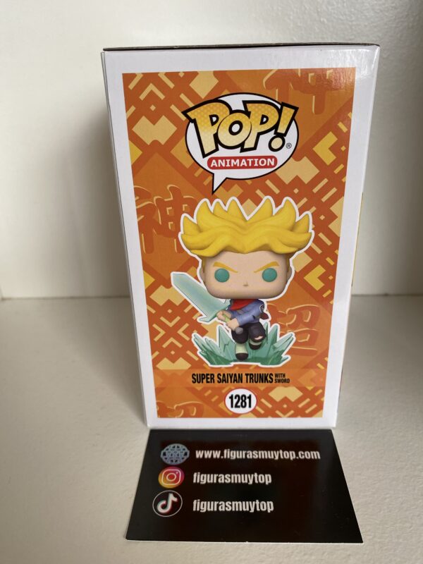 Funko Pop Super Saiyan Trunks 1281 Dragon Ball super - Imagen 4