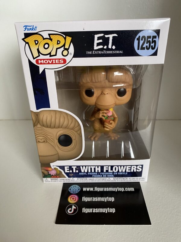Funko Pop E.T. el extraterrestre with flowers 1255 - Imagen 2