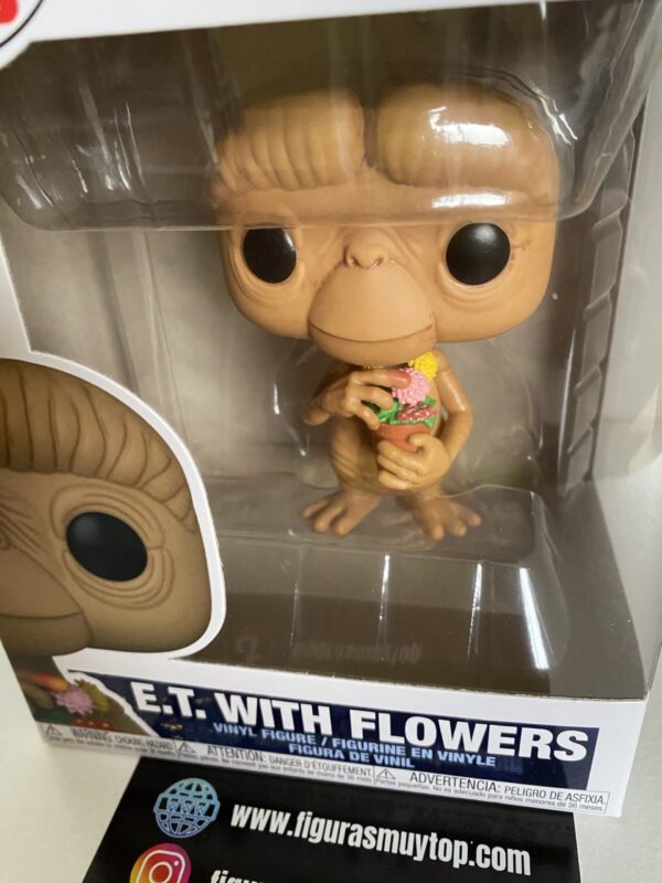 Funko Pop E.T. el extraterrestre with flowers 1255 - Imagen 3