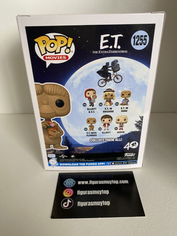 Funko Pop E.T. el extraterrestre with flowers 1255 - Imagen 5