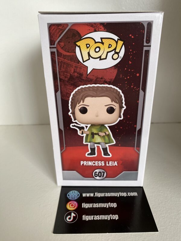 Funko Pop Star Wars Princess Leia 607 - Imagen 4