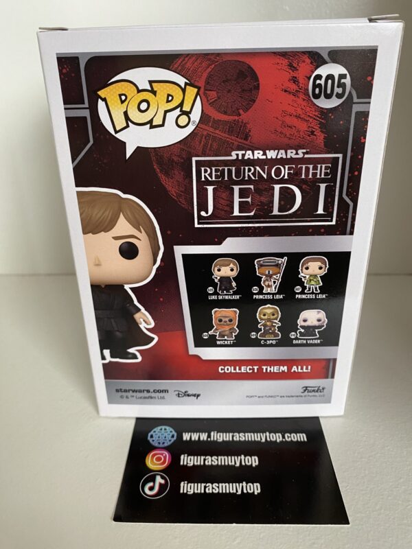 Funko Pop Star Wars Luke Skywalker 605 - Imagen 5