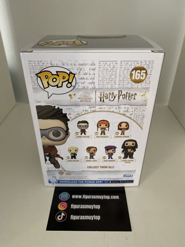 Funko Figura POP Harry Potter y el Prisionero de Azkaban - Harry Potter Nimbus 2000 165 - Imagen 5