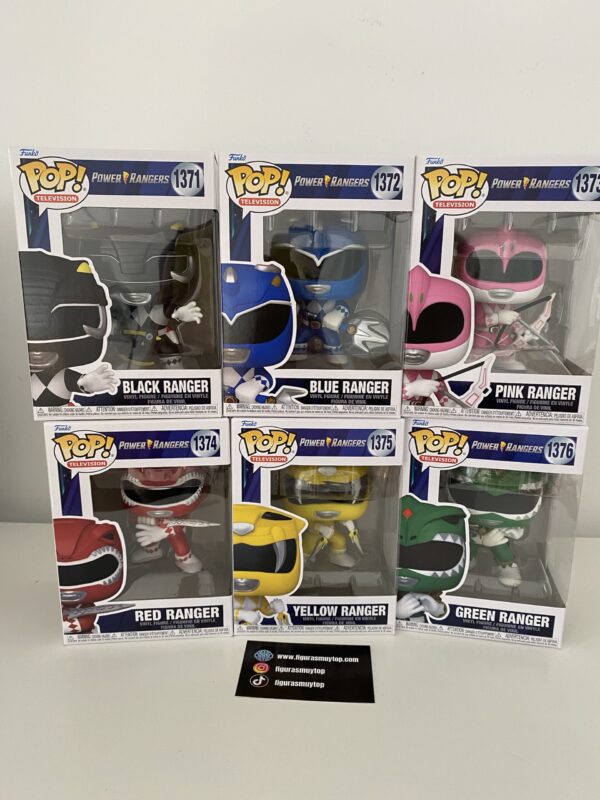 Funko POP Power Rangers 30th Anniversary bundle set de 6 - Imagen 2