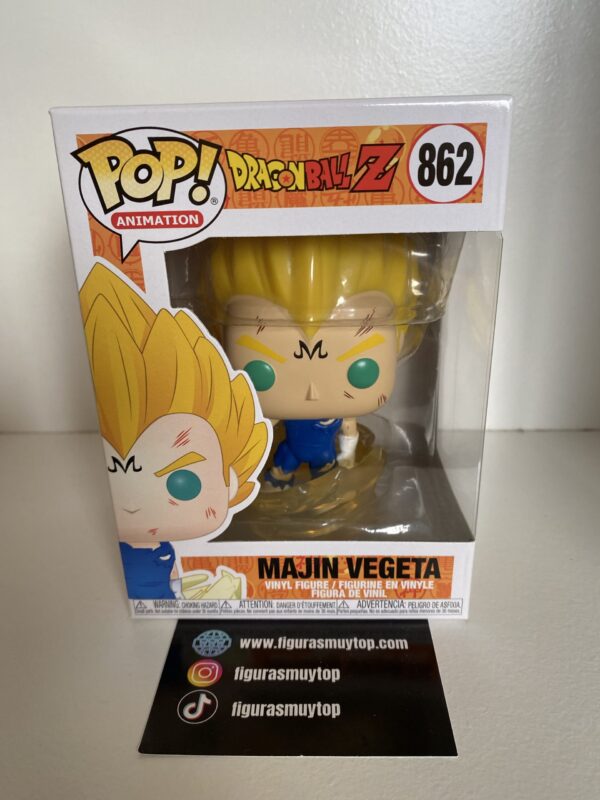 Funko pop dragon ball Z Majin Vegeta 862 - Imagen 2