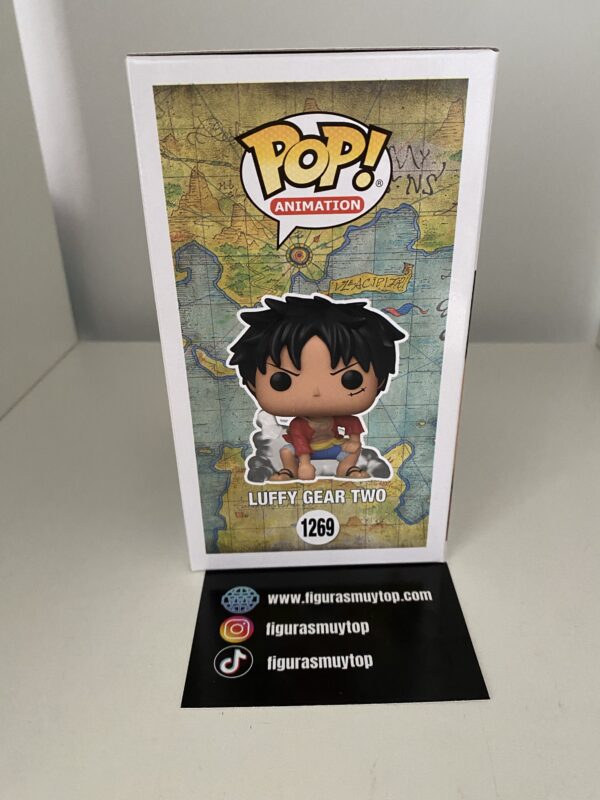 Funko POP Luffy gear two 1269 One Piece EXCLUSIVO - Imagen 4