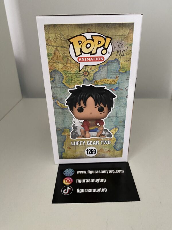 Funko POP Luffy gear two 1269 One Piece EXCLUSIVO - Imagen 4