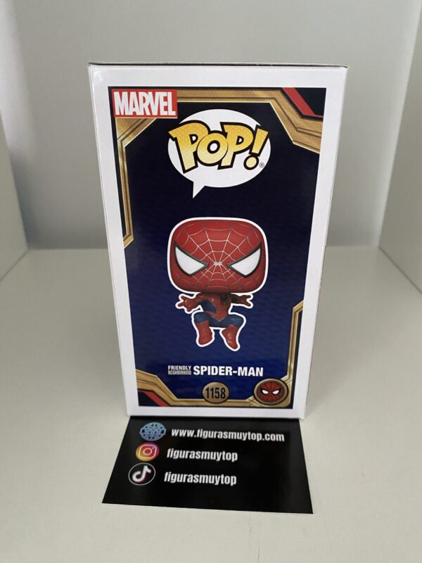 Funko POP Spiderman 1158 Marvel Friendly neighbohood No way home - Imagen 3
