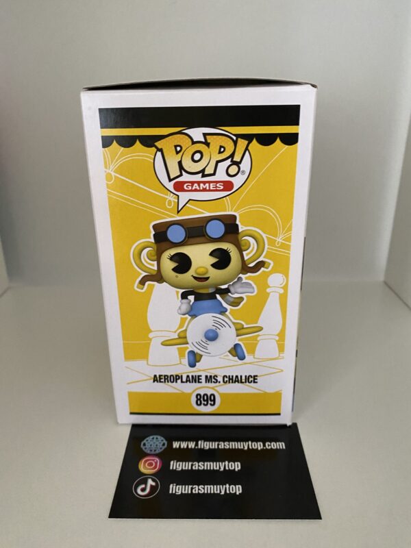 Funko POP Aeroplane Ms. Chalice 899 Cuphead - Imagen 4