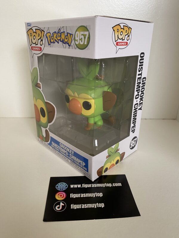 Funko Figura POP Pokemon Grookey 957 - Imagen 3