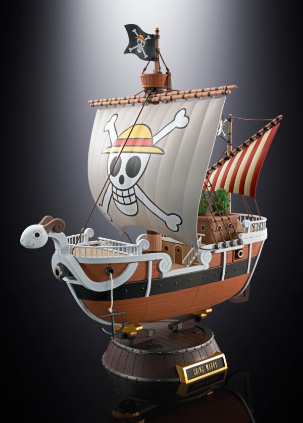 Barco GOING MERRY One Piece animation 25th anniversary Memorial Edition CHOGOKIN 28cm