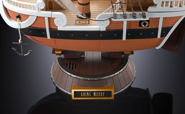 Barco GOING MERRY One Piece animation 25th anniversary Memorial Edition CHOGOKIN 28cm - Imagen 6