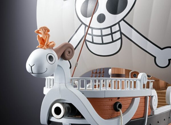 Barco GOING MERRY One Piece animation 25th anniversary Memorial Edition CHOGOKIN 28cm - Imagen 7