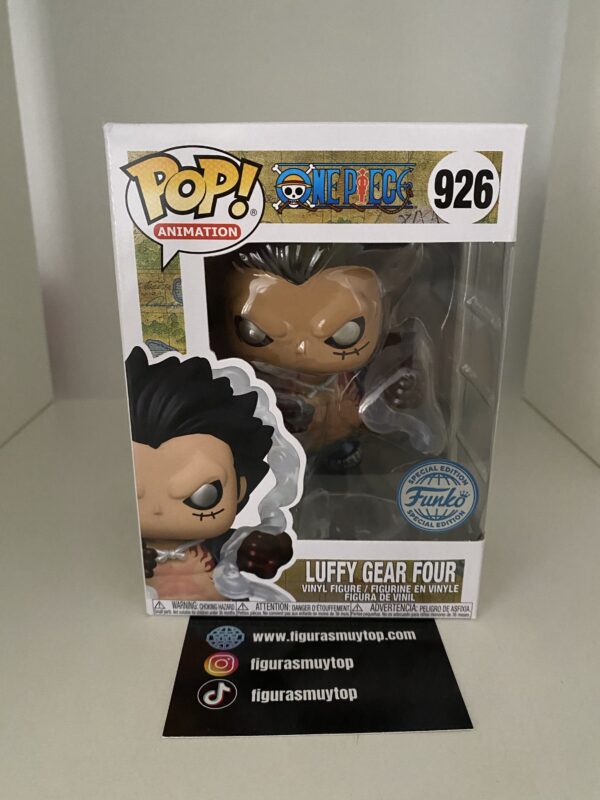 Funko Pop! Luffy gear four 926 metallic One piece - Imagen 2