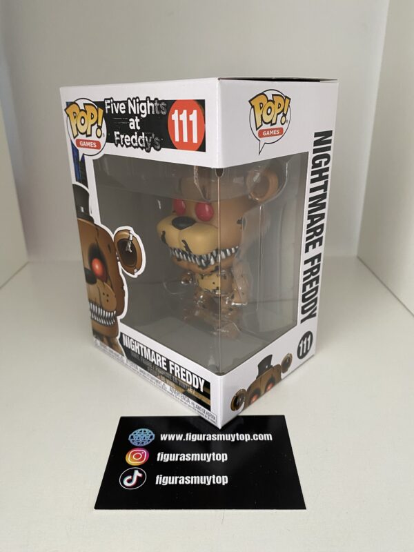 Funko POP Nightmare Freddy 111 Five nights at freddy's - Imagen 3