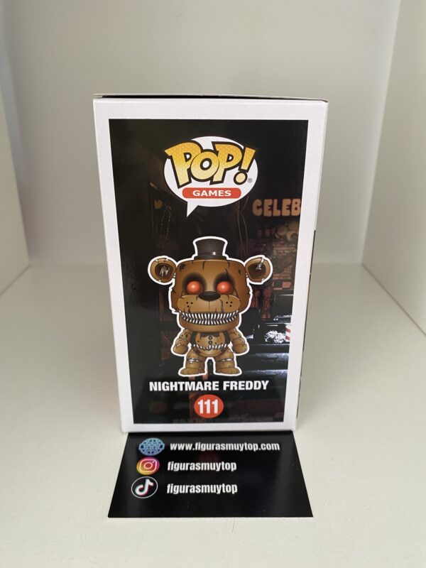 Funko POP Nightmare Freddy 111 Five nights at freddy's - Imagen 4