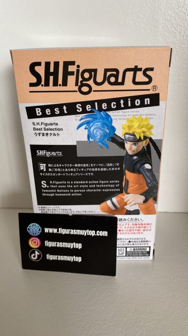 Figura SH Figuarts Uzumaki Best Selection Naruto Shippuden - Imagen 4