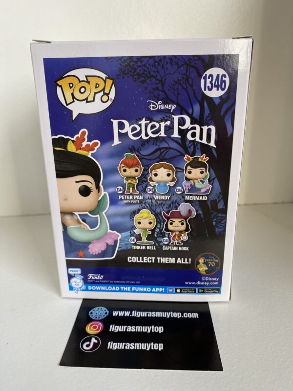 Funko pop Peter Pan Mermaid 1346 Disney - Imagen 5