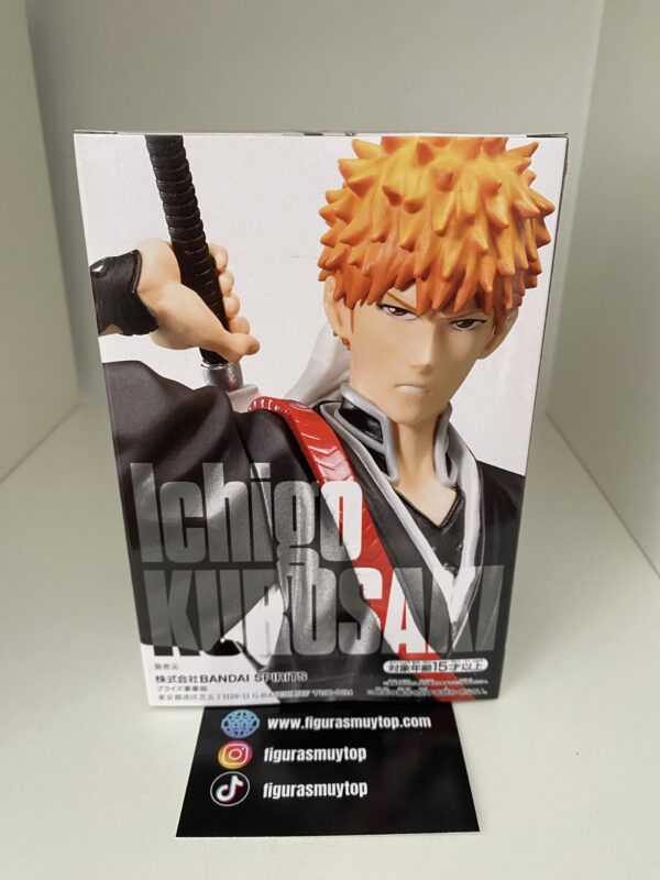 Banpresto Figura de Accion Ichigo Kurosaki Bleach: Solid And Souls - Imagen 4