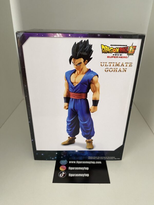 Figura Ultimate Gohan Dragon Ball Super hero DXF 19cm - Imagen 2