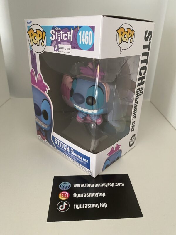 Funko Figura POP Disney Stitch as Cheshire Cat 1460 - Imagen 3