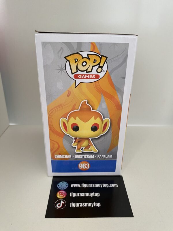 Funko Figura POP Pokemon Chimchar 963 - Imagen 3