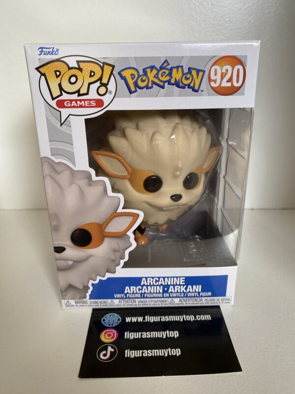 Funko POP Arcanine 920 pokemon - Imagen 2