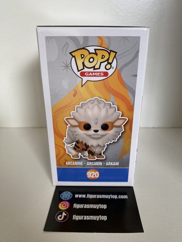 Funko POP Arcanine 920 pokemon - Imagen 4